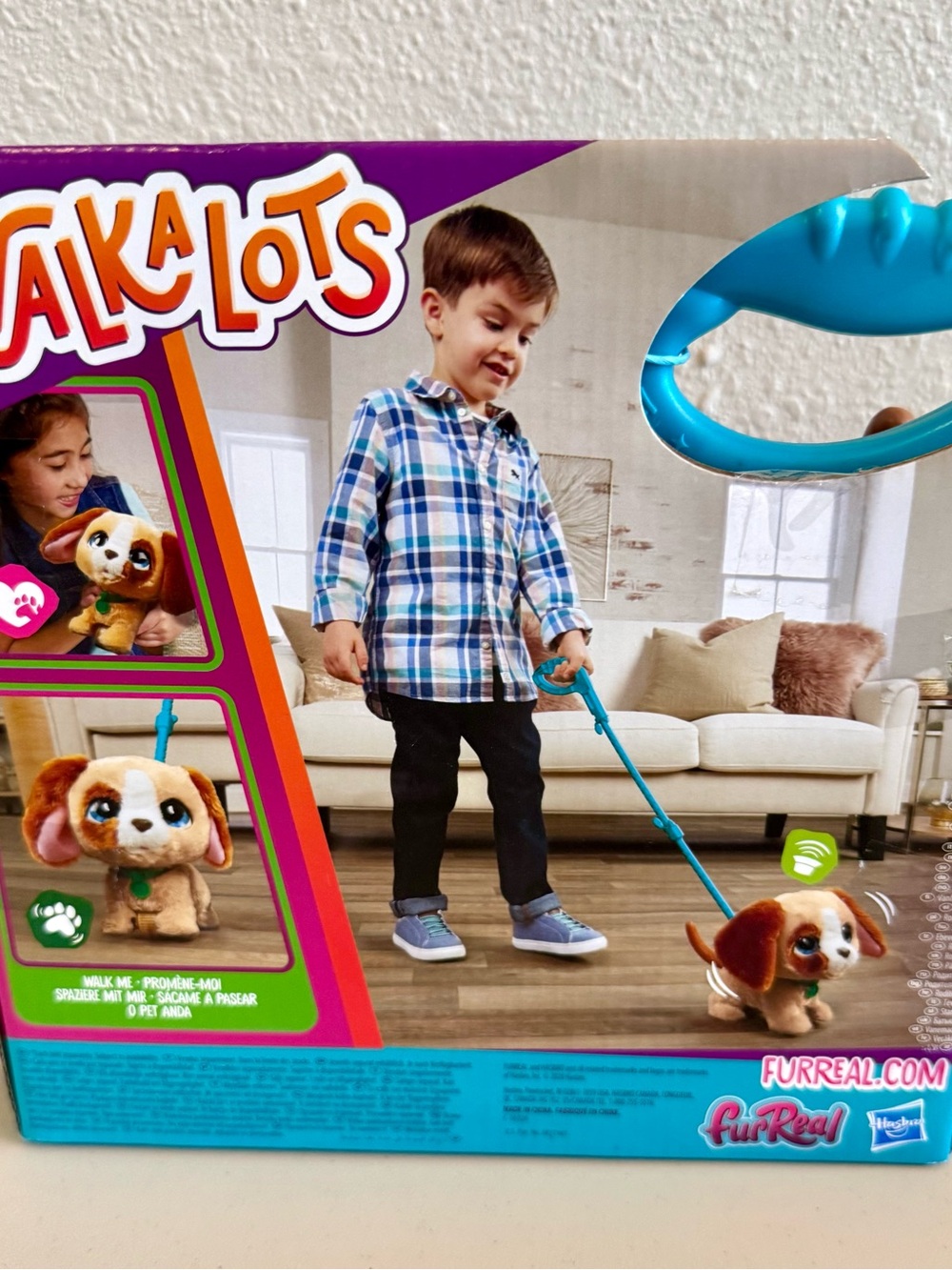 New In Box FurReal Friends Walkalots Electronic Interactive Plush Puppy Toy - Picture 4 of 6